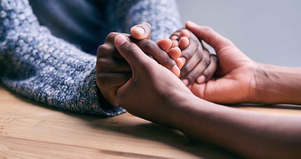 Holding hands